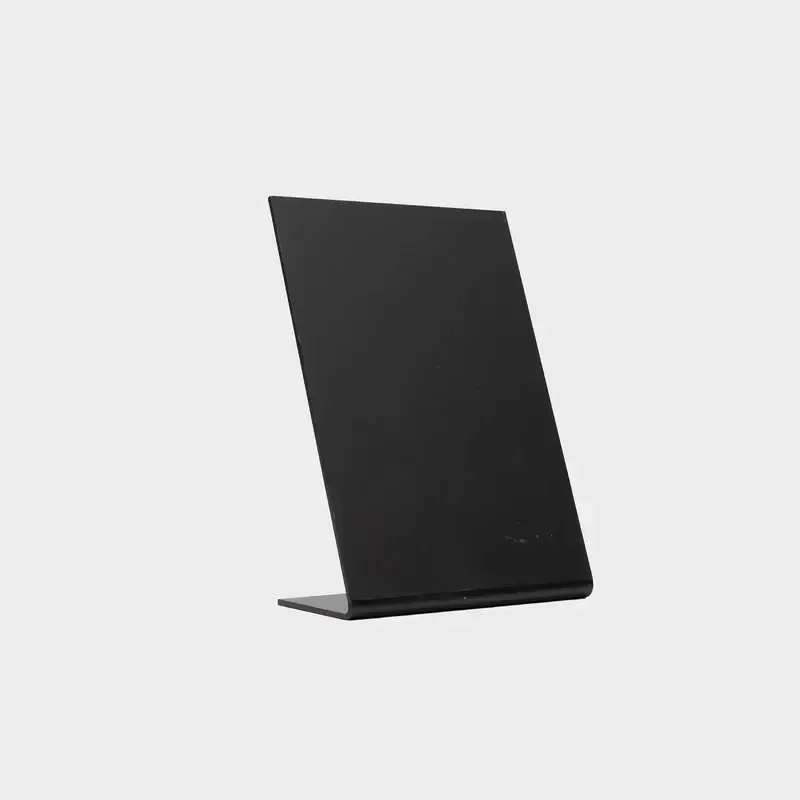 Chalkboard L-Shaped Easel (Black) - A5