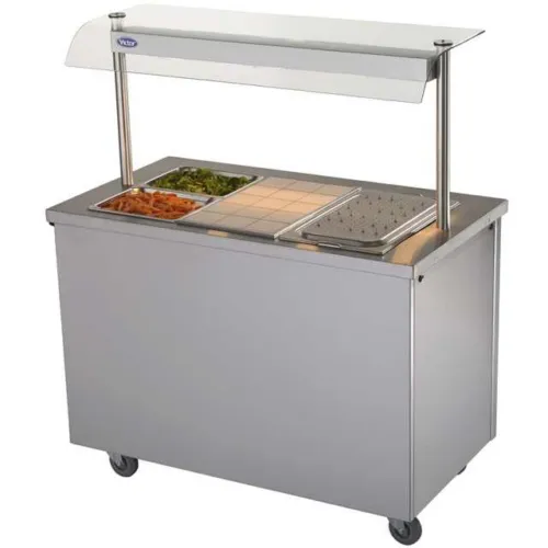 Hot Cupboard with 3 Bain Marie (+ Heated Gantry)