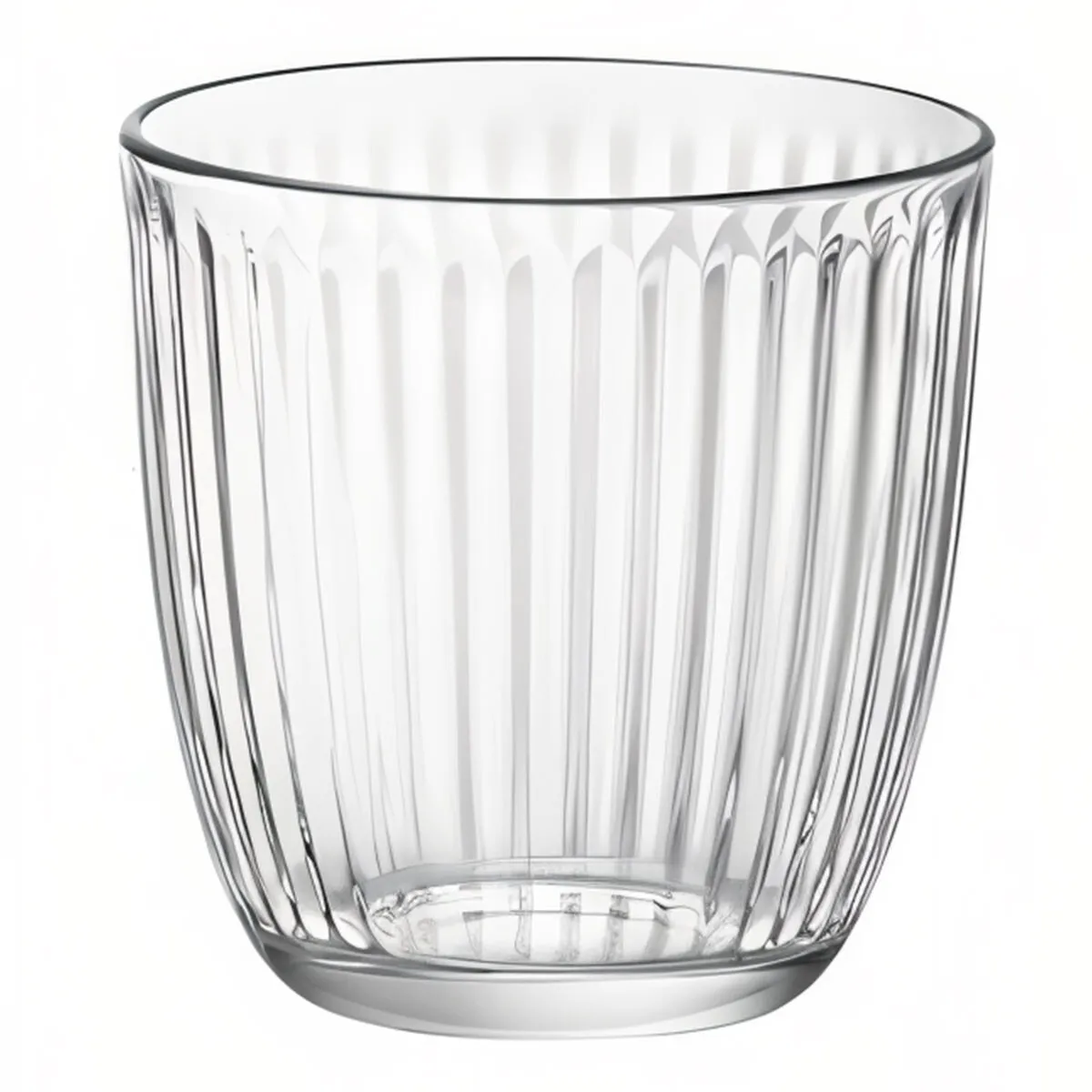Ribbed Tumbler (Clear)