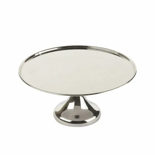 Cake Stand Pedestal (12" Stainless Steel)