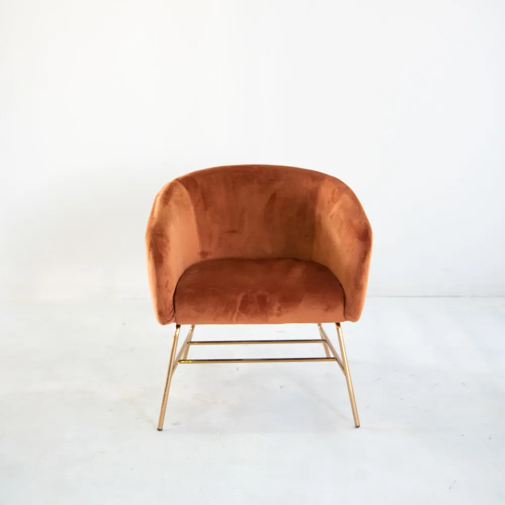 Burnt Orange Arm Chair