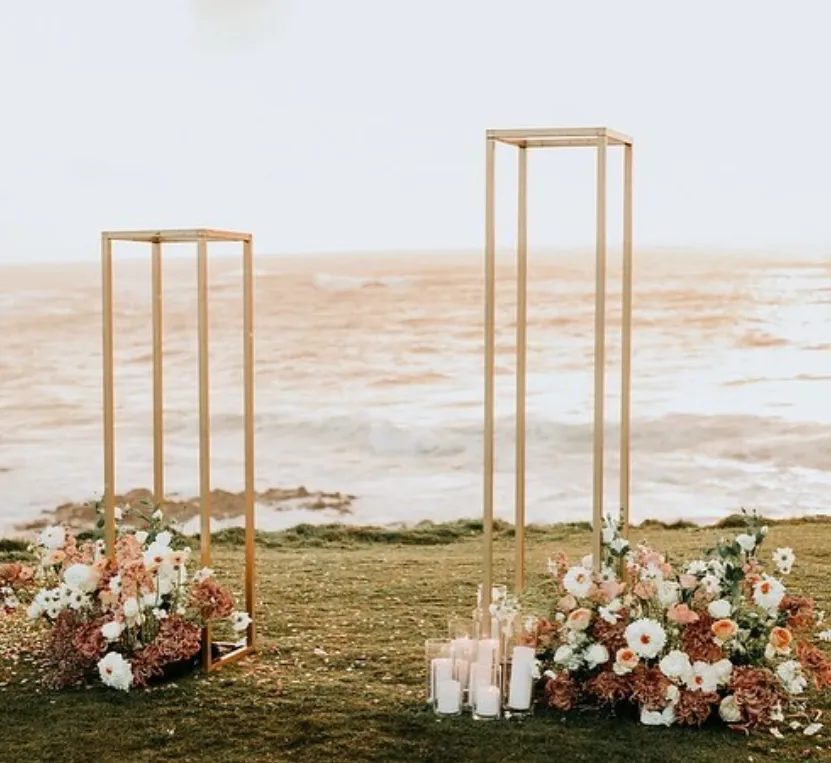 Floral Frame Set - Gold