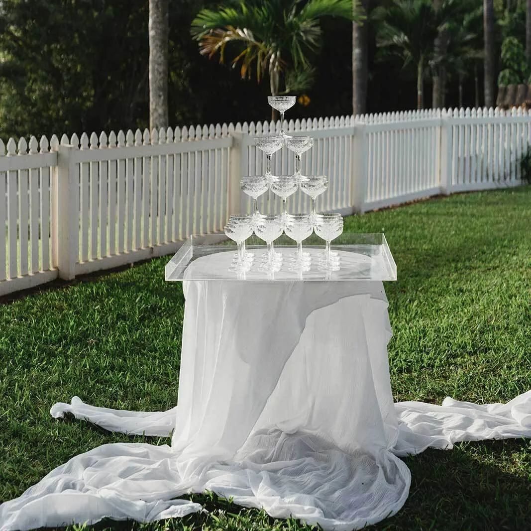 Champagne Tower Tray - Acrylic