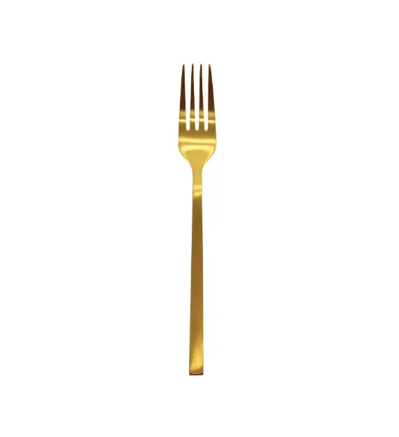 Matte Gold Entree Fork