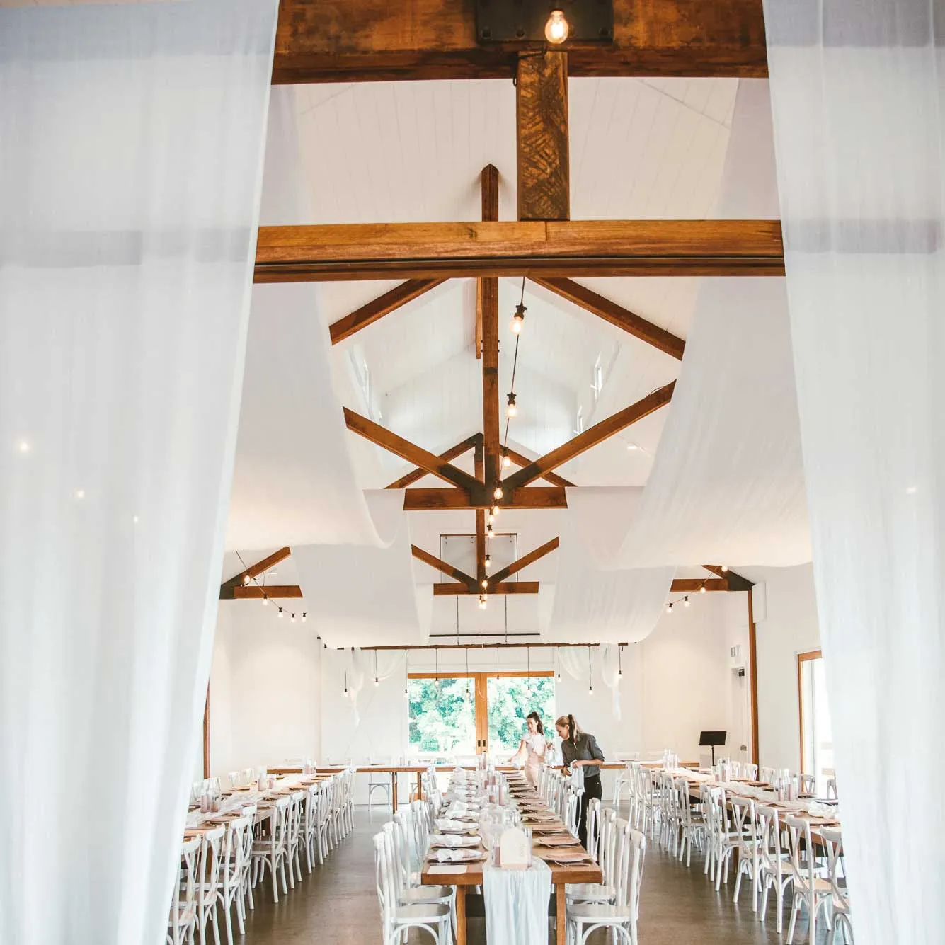 Ceiling Draping - Summergrove (2 rows)