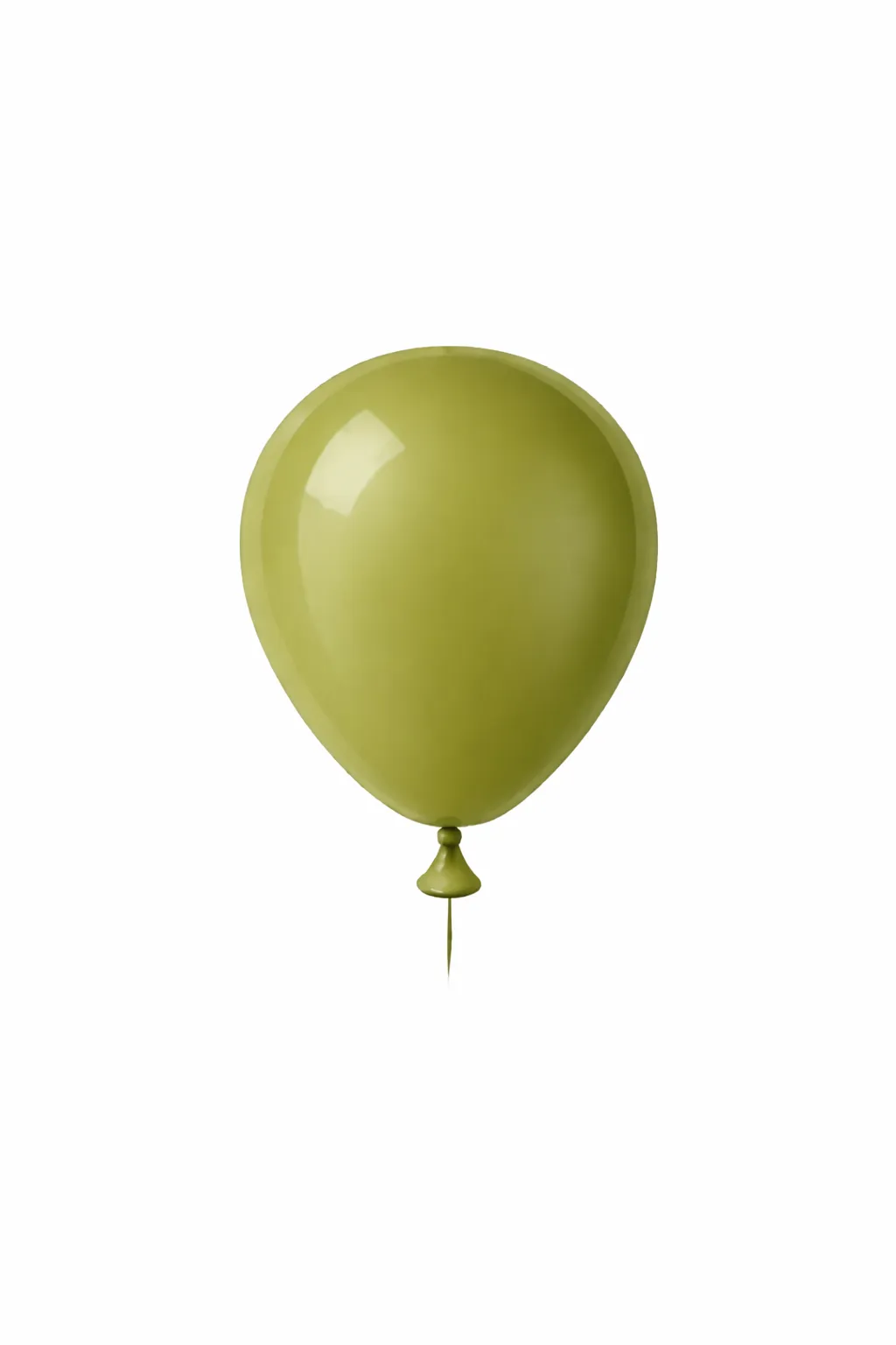 5 Inch Olive Balloons - Pack of 50
