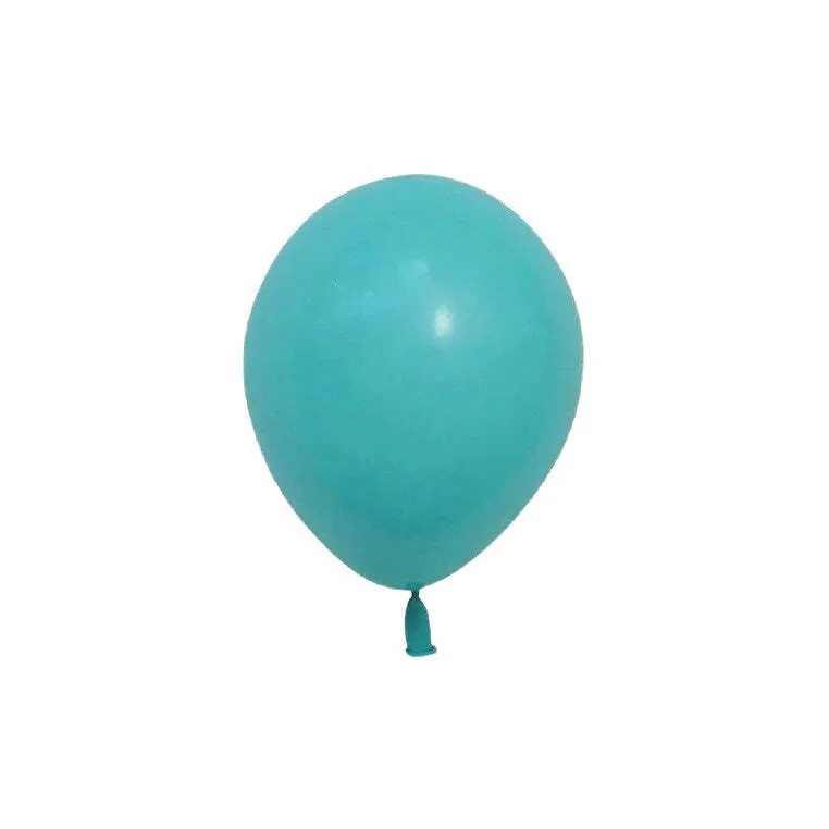 5 Inch Turquoise Ballons - 50 Pack