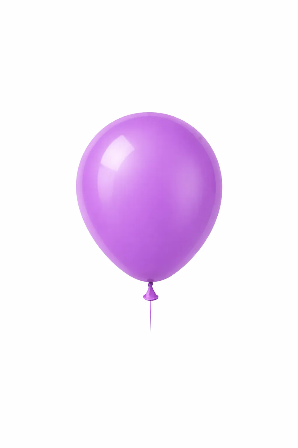 5 Inch Standard Violet Ballons - 50 Pack