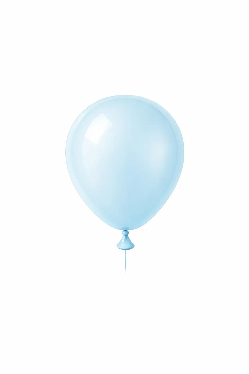 5 Inch Retro Blue Glass Balloons - Pack of 50
