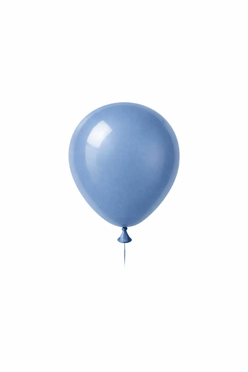 5 Inch Retro Denim Balloons - Pack of 50
