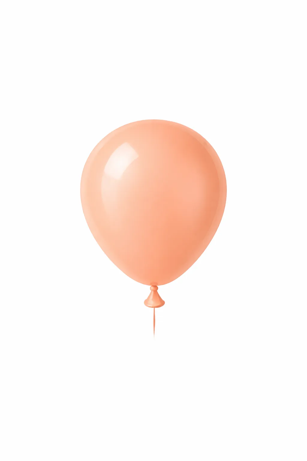 5 Inch Peach Balloons - Pack of 50