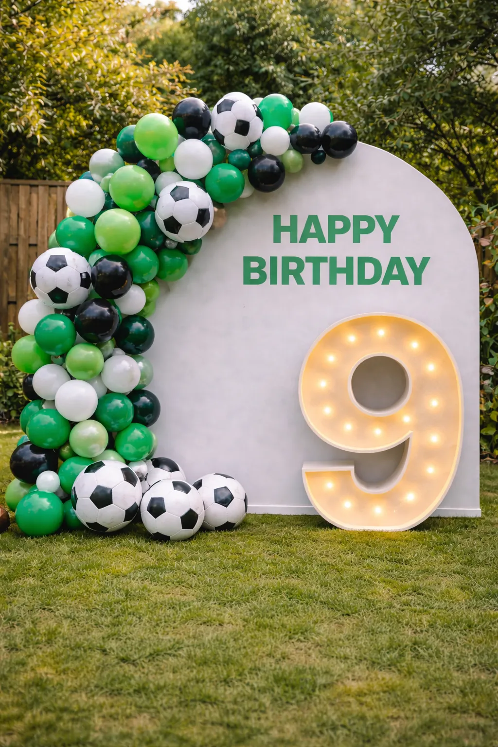 Number 9 – 4FT Light Up Marquee Letter