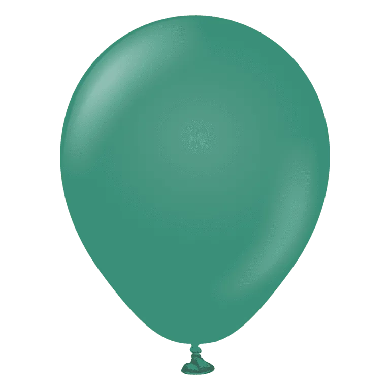 5 Inch Retro Sage Balloons - Pack of 50