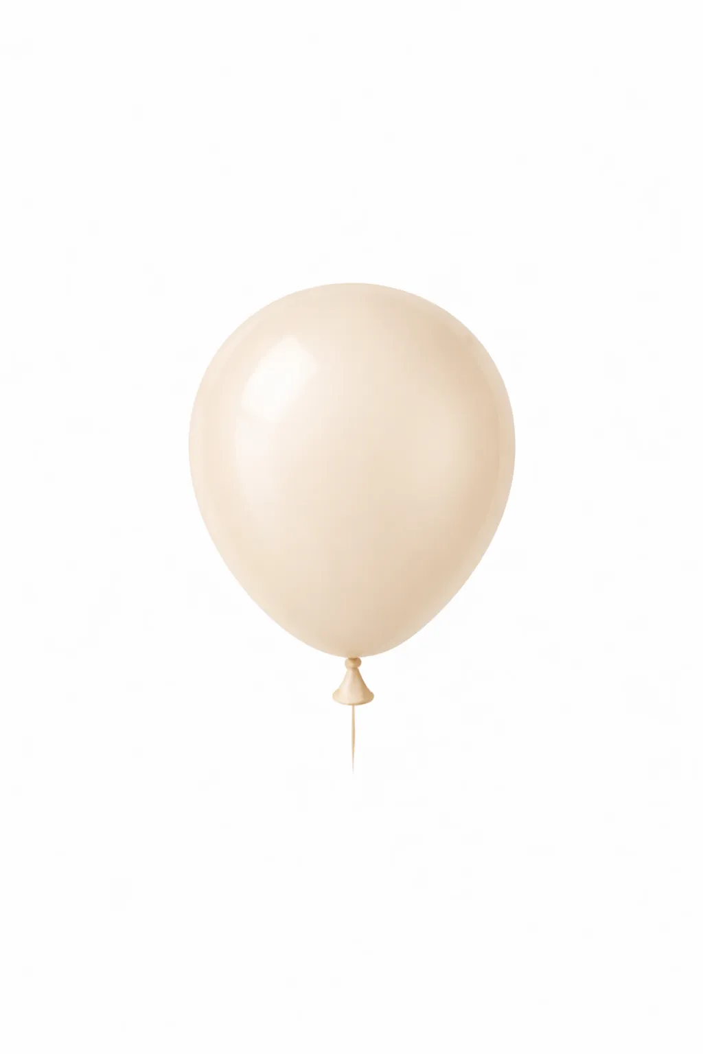 5 Inch Retro White Sand Balloons - Pack of 50