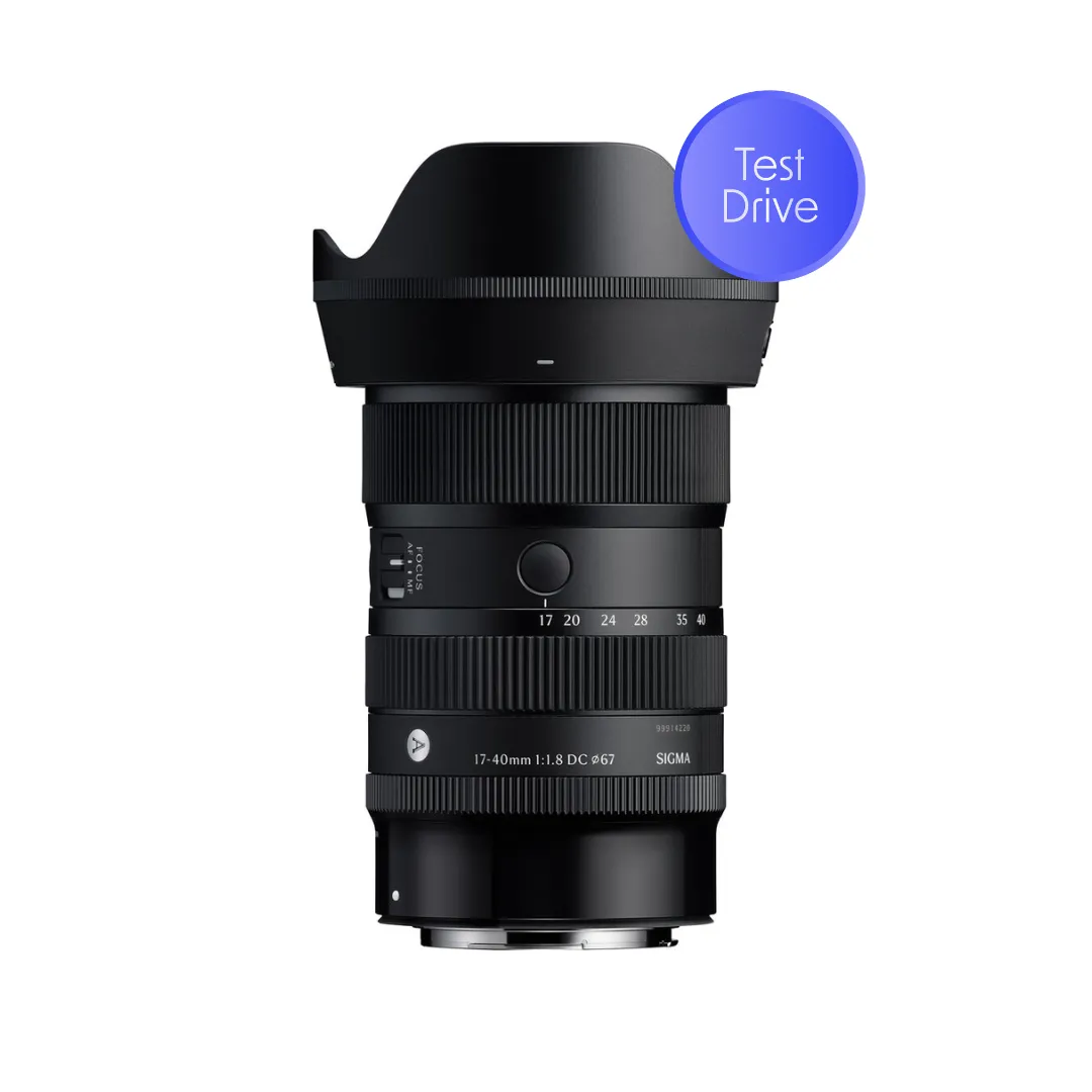Lente Sigma 17-40mm f/1.8 DC Art (Canon RF-S)
