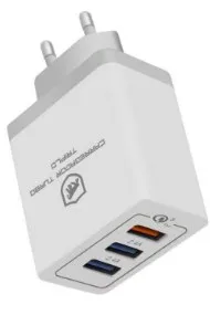 Carregador USB triplo