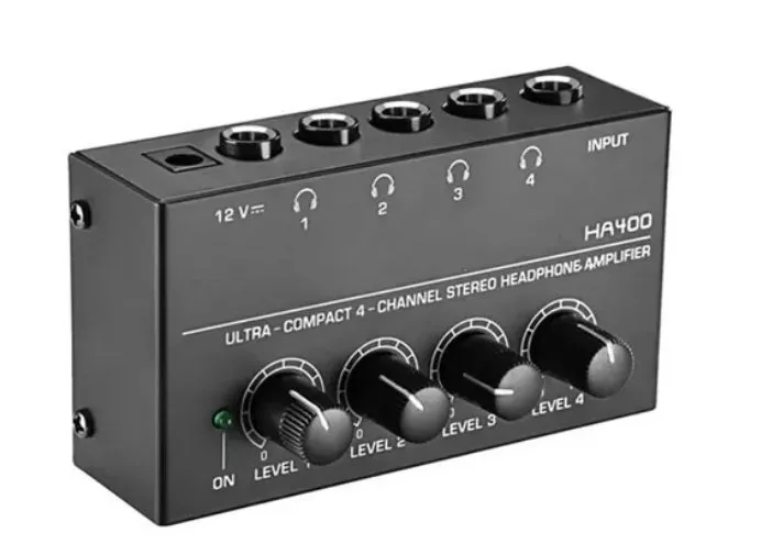 Ha400 Amplificador Fone de Ouvido 4 Canais