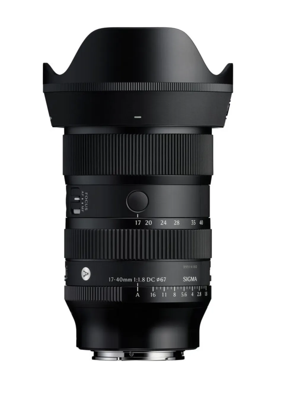 Lente Sigma 17-40mm f/1.8 DC Art (Canon RF-S)