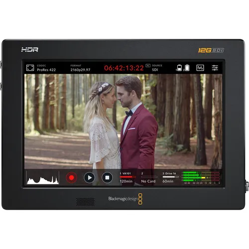 Kit Monitor Blackmagic Video Assist 7" 12G HDR SDI