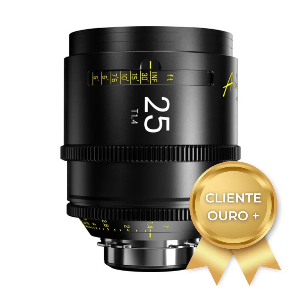 Lente DZOFilm Arles Prime 25mm T1.4 FF/VV (ARRI PL)