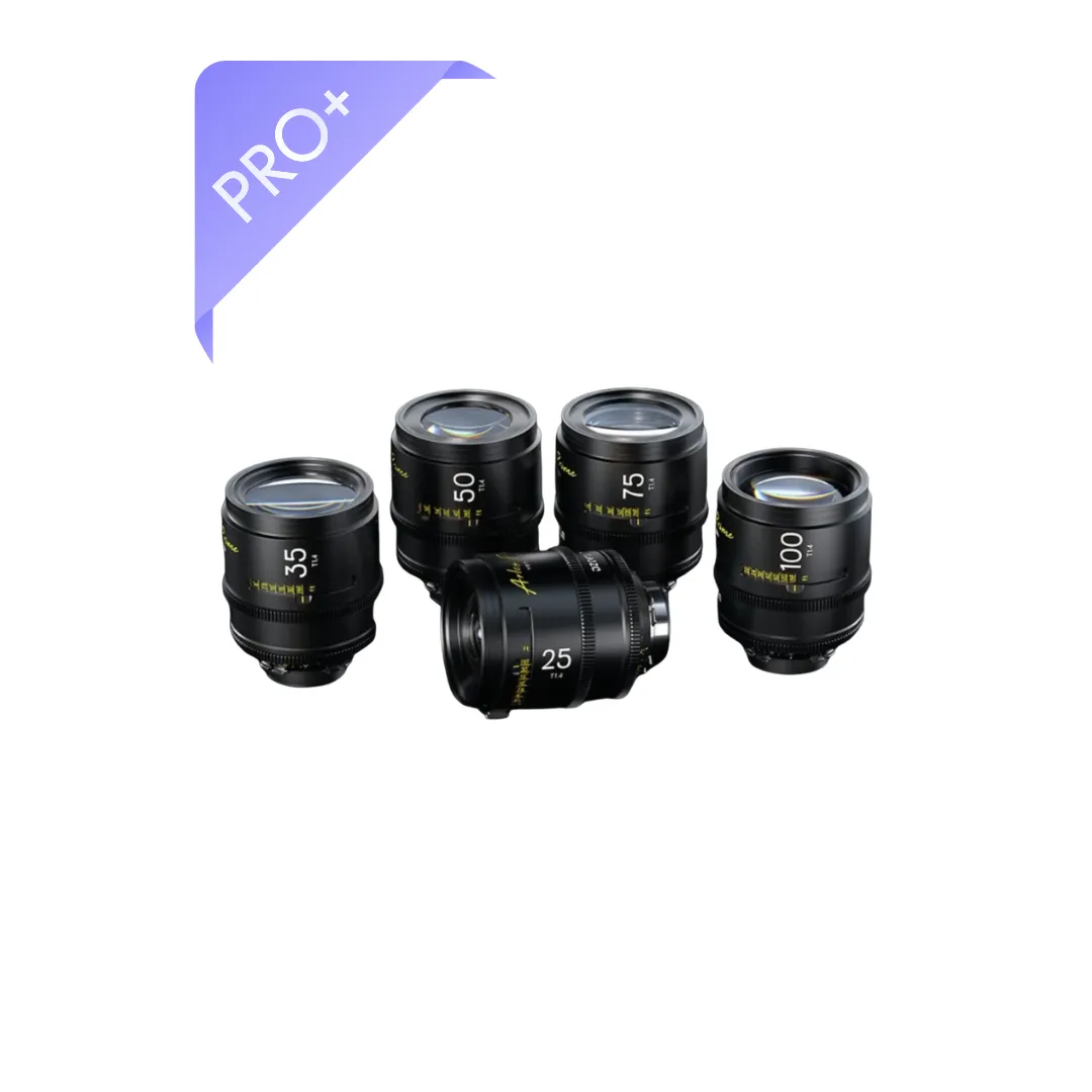 Kit 5 Lentes DZOFilm Arles Prime FF VV | 25mm, 35mm, 50mm, 75mm, 100mm (PL)