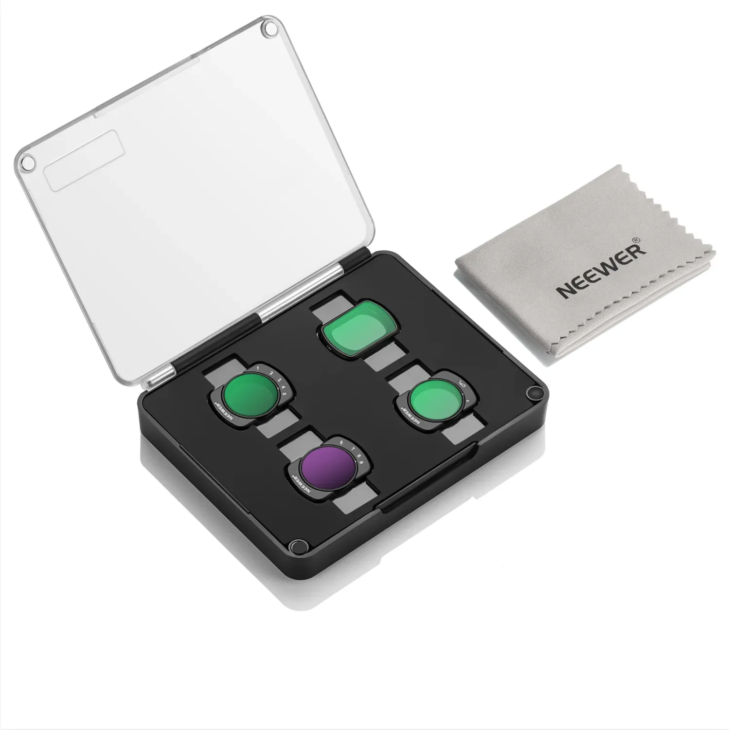 Kit com 4 filtros ND para Osmo Pocket 3