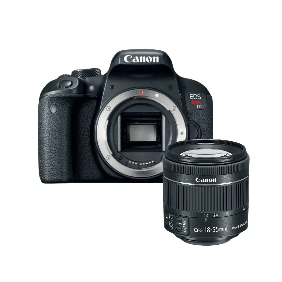 Kit Canon T7i + 18-55mm (EF-S)