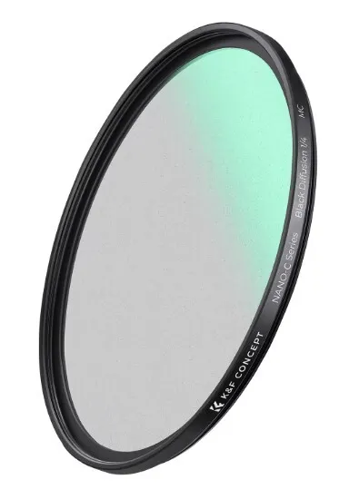 Kit Filtro K&F CONCEPT 77mm Black Diffusion 1/4