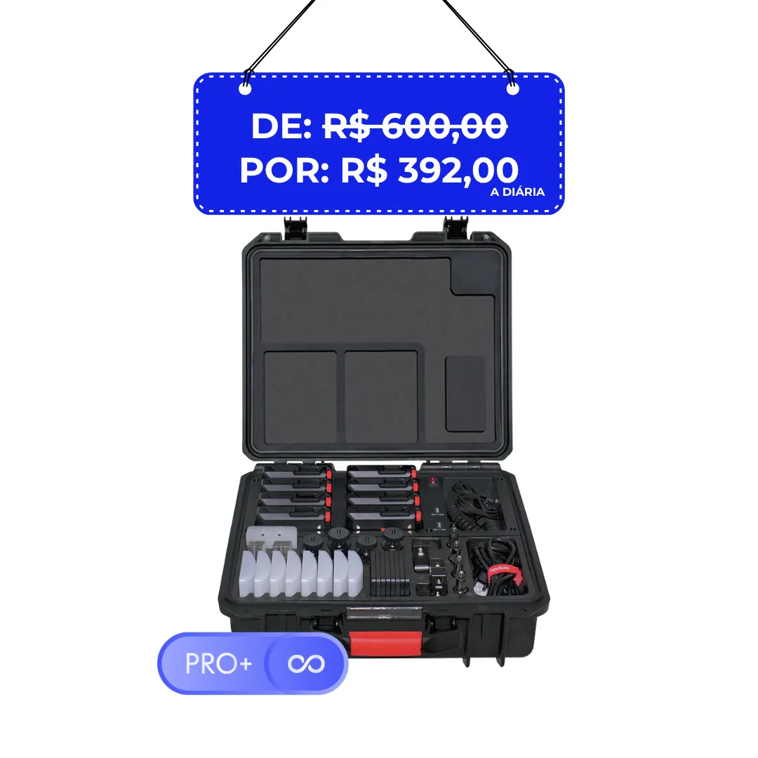 Kit Aputure MC Pro RGB LED Light Panel (8 unidades)