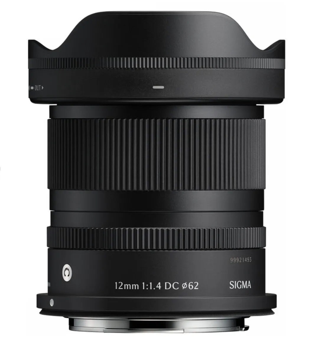 Lente Sigma 12mm f/1.4 DC (Canon RF-S)