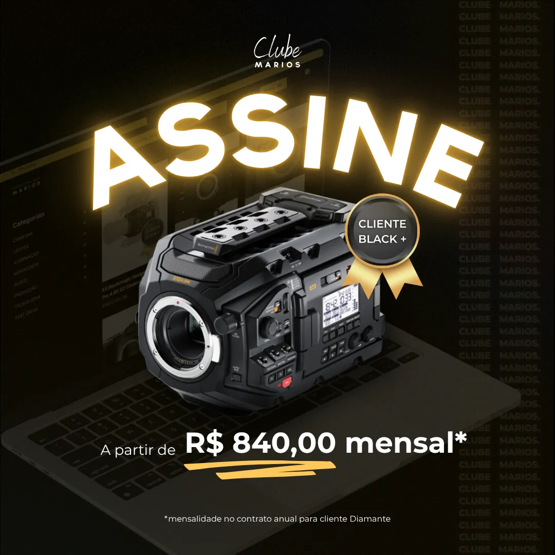 Kit Câmera Blackmagic Design URSA Mini Pro 4.6K G2 Cinema (Canon EF)