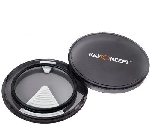 KIT Filtro K&F CONCEPT 82mm Black Diffusion 1/4