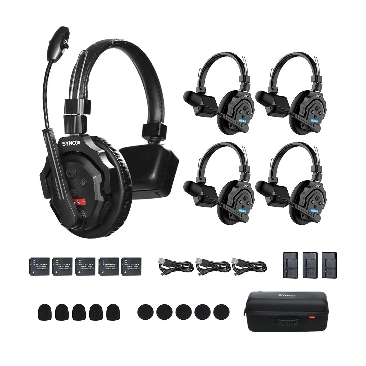 Kit Intercom Synco - 5 Fones