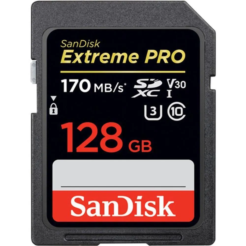 Cartão de Memória SD 128GB V30