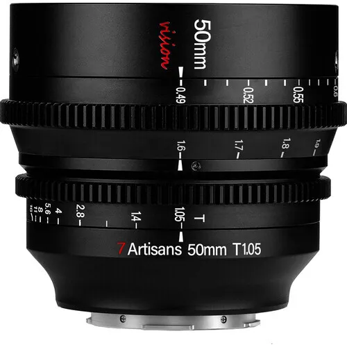 Lente 7artisans 50mm T1.05 Vision (Sony E)