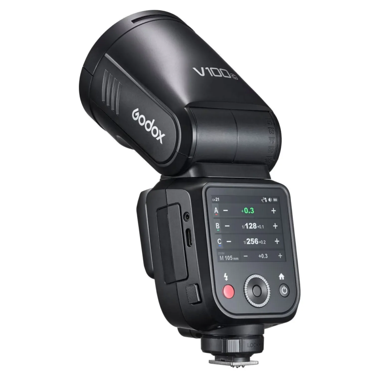 Kit Flash Godox V100 para Canon