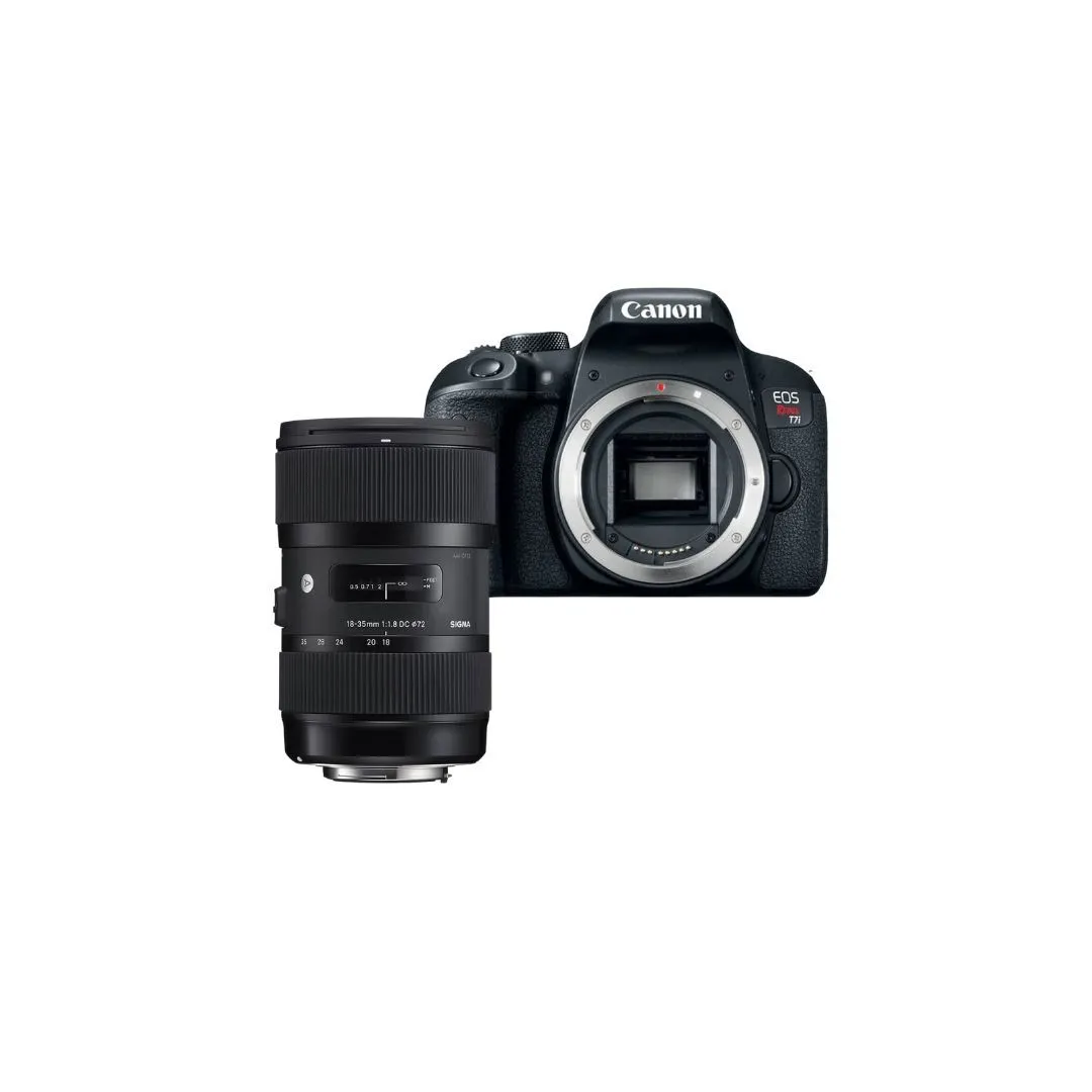 Kit Canon EOS T7i + Sigma 18-35mm f/1.8 