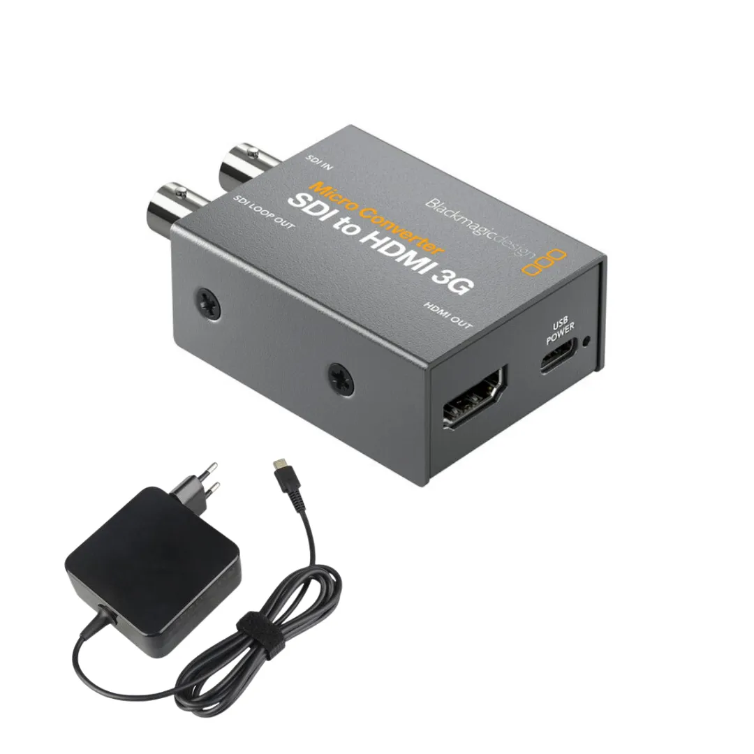 Kit Conversor HDMI/SDI Bidirecional BLACKMAGIC USB-C