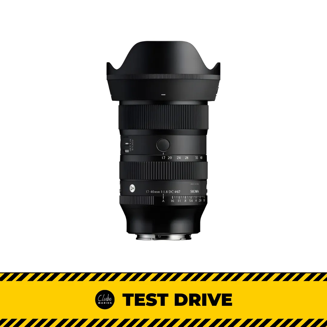 Lente Sigma 17-40mm f/1.8 DC Art (Canon RF-S)