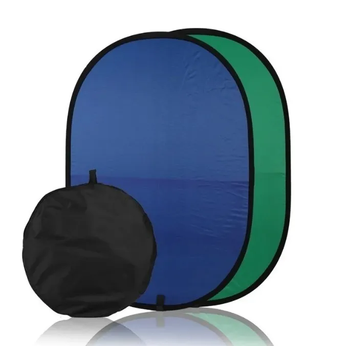 Chromakey Portátil Azul Verde (150 x 100 cm)