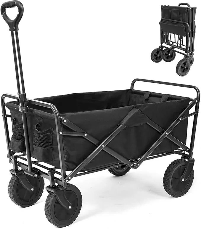 Carrinho de carga dobrável (Suporta até 100kg)