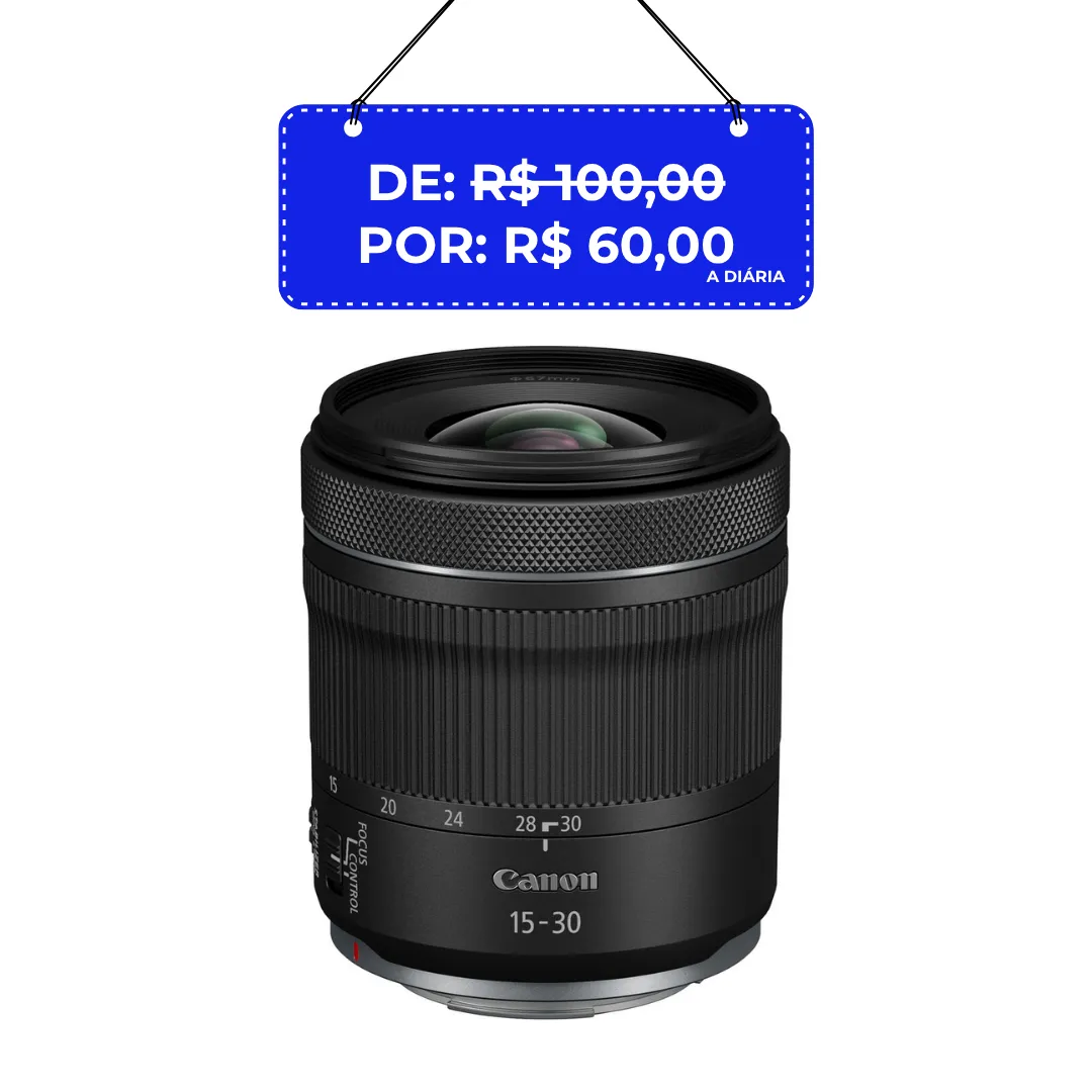 Lente Canon RF 15-30mm f/4.5-6.3 IS STM 