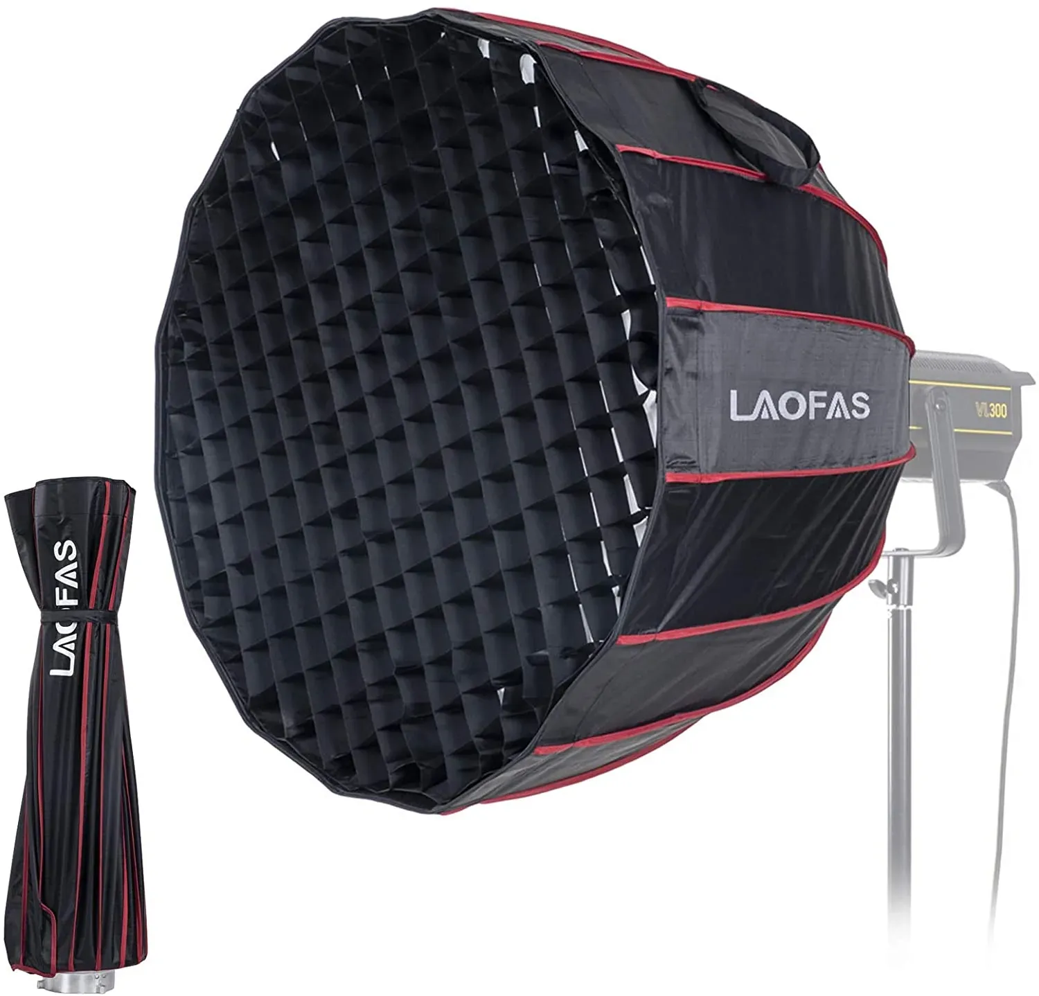 Kit Softbox LAOFAS 120cm com Colmeia