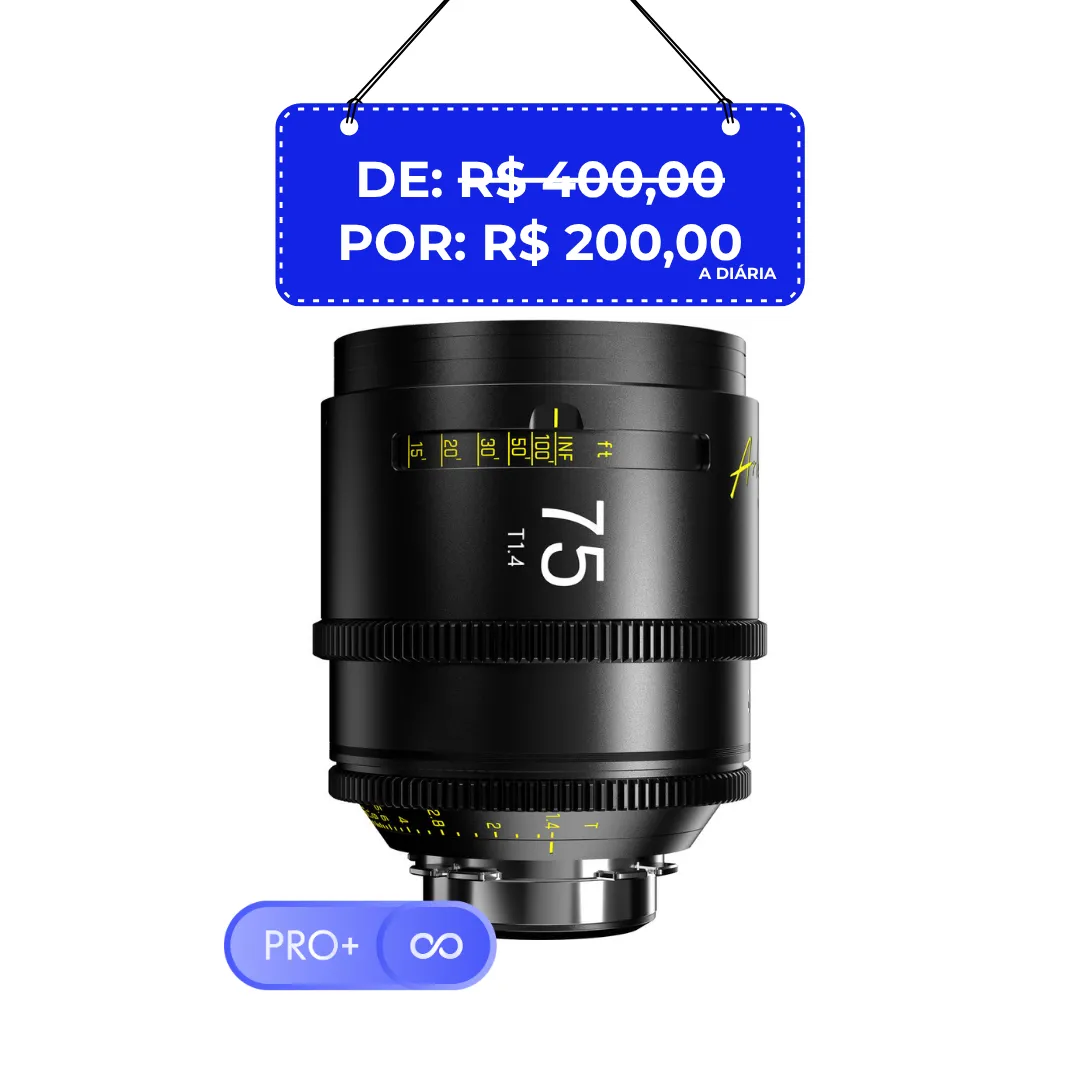 Lente DZOFilm Arles Prime 75mm T1.4 FF/VV (ARRI PL)