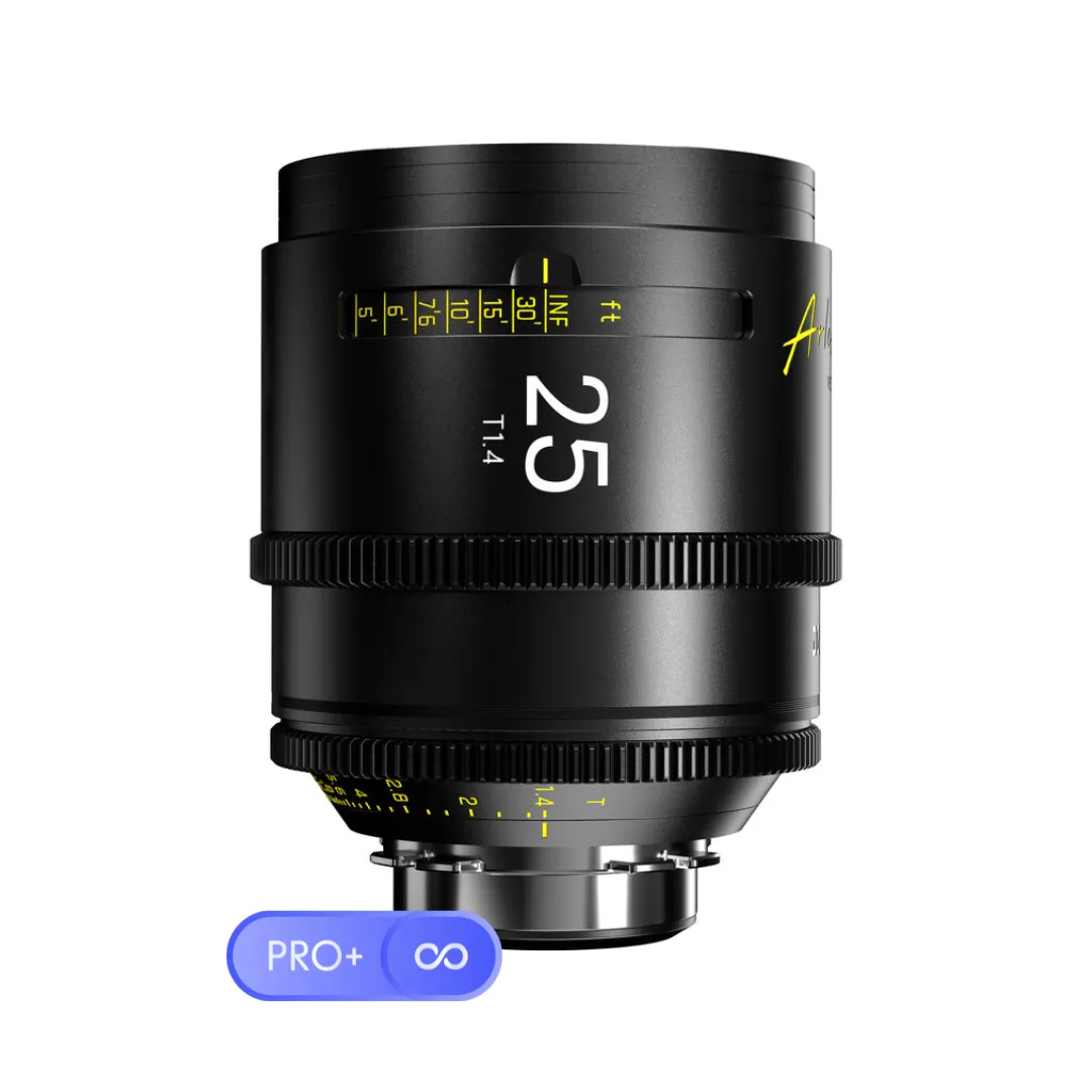 Lente DZOFilm Arles Prime 25mm T1.4 FF/VV (ARRI PL)