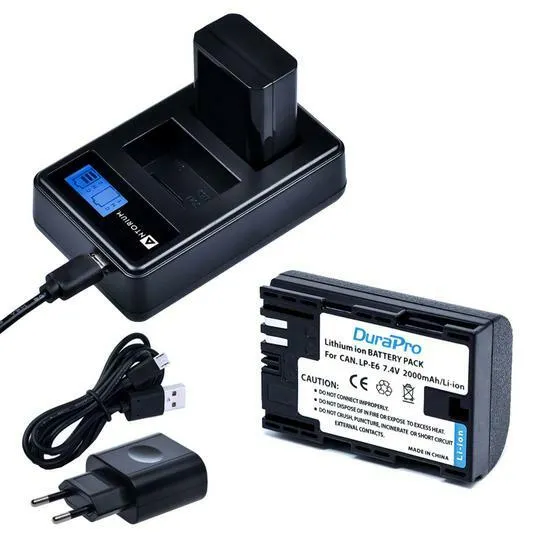 Carregador Duplo LP-E6