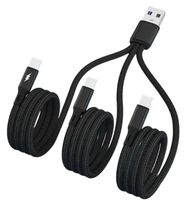 Cabo usb - triplo usb-c