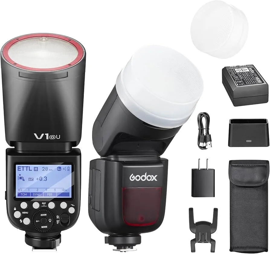 Kit Flash Godox V1 para Olympus / Panasonic