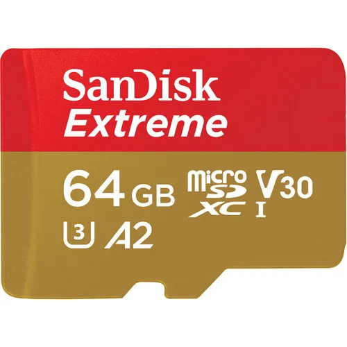 Cartão micro SD 64GB V30