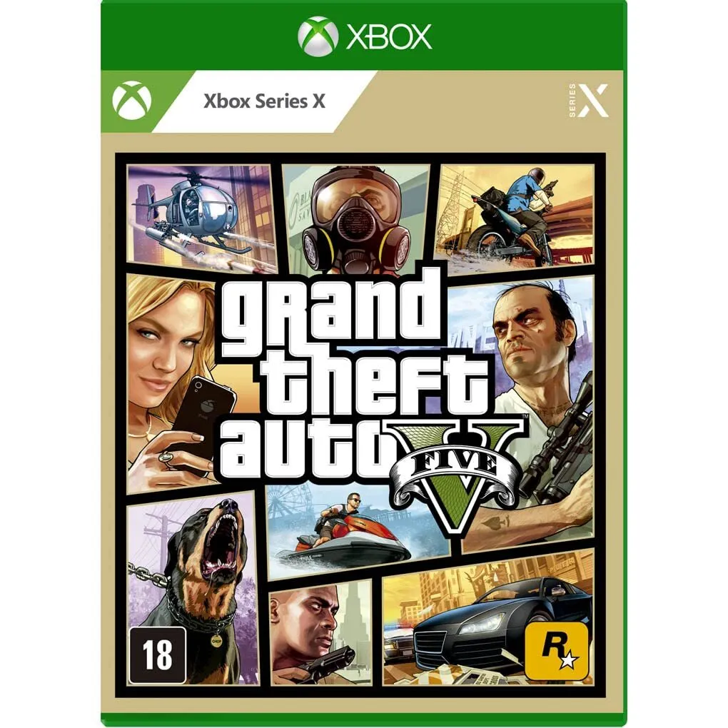 Jogo GTA V - XBOX Series X